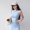 Saia de Tênis Esportiva Nova Feminina para Corrida Profissional Badminton Yoga Conjunto de Colete de Golfe Estilo Garota Popular