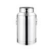 Cubo Sellado de Acero Inoxidable con Hebilla para Elaboración, Almacenamiento de Cáscara de Mandarina, Té y Arroz, a Prueba de Humedad y a Prueba de Insectos, Cubo de Acero Inoxidable de Grado Alimenticio Comercial