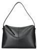 Bolso bandolera para mujer, de piel de vaca de primera capa, sencillo, moderno, de gran capacidad, de piel auténtica, de alta gama, bolso de hombro para mujer