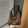 Nuevo Diseño de Nicho Bolso Casual Bajo el Brazo Moda Femenina Bolso Tote a Cuadros Gran Capacidad Versátil Bolso de Hombro Casual