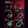 Auriculares AOC GH320 Ligeros Micrófono Dual de Cancelación de Ruido Conexión por Cable USB Versión con Iluminación de Color Mixto