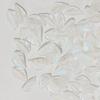 Folha de olmo branco esmaltada 11 * 21 joias DIY folha de pétala esmaltada acessórios de grampo de cabelo antigo material de conta para cocar lote