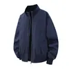 Otoño 2026 Nueva Chaqueta con Cuello Alto Moda Masculina Tendencia Versátil Chaqueta de Trabajo Fresca Estilo Coreano Celebridad de Internet Top