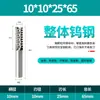 Punto al por mayor Brocas de carburo de tungsteno para router PCB 4.0 mm Herramientas CNC Cabezales de corte para máquina de grabado Fresadora de maíz de cola de pez para PCB