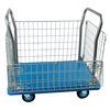 Carro para Valla, Carro para Valla, Carro de Rejilla, Carro de Carga, Carro de Puesto, Scooter de Rotación Logística, Remolque Pequeño para Transporte
