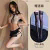 Rojo Deseo Lencería Sexy para Mujer Estilo Puro Sexy Conjunto de Dos Piezas Uniforme de Marinero Tentación Discoteca Conjunto Transparente 1884