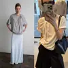 [Recomendación Destacada] Yuran 26 Nueva Colección Primavera/Verano Camisa de Manga Corta de Tencel Lino Algodón Deconstruida con Giro y Abertura