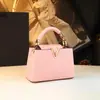 2026 Bolso Cruzado para Mujer Casual Piel Genuina Bolso de Piel Suave Bolso Tipo Cubo Bolso de Mano Moderno Bolso de Hombro Versátil Sencillo para Mujer