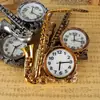 Reloj Despertador Saxofón Grande Exportación Europea y Americana Retro Regalos para Empresas Accesorios para el Hogar Diarios Adornos