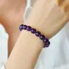 Pulsera de Amatista Verde Natural del Mar de China Oriental DIY Cuentas Redondas Superventas de Comercio Electrónico Transfronterizo Cuentas Sueltas para Hombres y Mujeres Venta al por Mayor de Fábrica