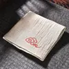 Paños de Cocina Doble Capa Engrosados de Algodón y Lino al por Mayor para el Hogar Retro Absorbente Paño de Té Empaquetado Individualmente Paño de Cocina Bordado con Logo Impreso