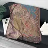 Lenço Estilo Étnico Retro Paisley com Franjas Outono Inverno Aquecimento Viagem Fotografia Uso Duplo Roupa Exterior Xale Quente Em Estoque