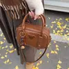Bolso mujer otoño e invierno bolso de mano vintage 2024 nuevo simple moda bolso cuadrado pequeño pu gran capacidad bolso bandolera