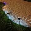 Luces Solares para Césped, Luces Solares, Luces para Jardín Exteriores, Se Encienden Automáticamente al Oscurecer, Luces Nocturnas Impermeables de Ambiente, LED