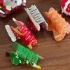 Nuevo Clip Navideño Copo de Nieve Árbol de Navidad Papá Noel Accesorios para el Cabello Brillo Fino Atmósfera Festiva Pinza para el Cabello de Niña