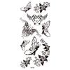 Calcomanía de tatuaje de escorpión tatuaje de dragón en stock venta al por mayor moda tótem de mariposa impermeable calcomanía de tatuaje de transferencia Tatuaje