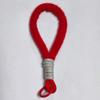 Cordón de peluche para teléfono móvil, llavero con cámara a color, pulsera antipérdida, cuerda, bolsa de taza, cordón corto tejido