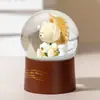 Adornos de Escritorio de Gama Alta Periféricos de Marca de Café, Artesanías de Resina, Souvenirs, Regalos Creativos, Personalización de Bola de Cristal