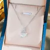 Cadena para Clavícula de Cisne Pequeño con Diamantes Completos Transfronteriza Popular Circonita Acero de Titanio Collar Moda para Mujer Ligera de Lujo Temperamento Gama Alta Venta al por Mayor