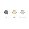 Pregos Decorativos Hexagonais de 12mm para Acessórios de Ferragens para Bolsas e Malas, Pés de Bolsa Redondos Hexagonais, Pés de Acessórios para Bolsa