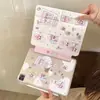 Funda Protectora de Conejito de Dibujos Animados Adecuada para iPad Mini Tablet Air7 con Ranura para Lápiz 10ª Generación Y-Fold Pro Linda 11 pulgadas