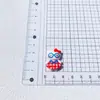 Saia Xadrez Brilhante Acessórios de Gato em Resina DIY Feito à Mão Cola Creme Capa de Celular Acessório de Cabelo Joia Flor para Sapato Material