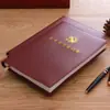 Caderno de Estudo de Membro do Partido B5, Livro de Registro de Reuniões, Caderno de Conversa e Discussão A5, Feito Sob Medida para Uso Exclusivo