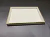 Bandeja para cuentas de pulsera de cuero cepillado, bandeja para anillos, caja de almacenamiento de joyas para pendientes, bandeja de exhibición para collares, bandeja para cuentas de jade