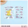 Bolsa Transparente Grande Auto-sellante de Dibujos Animados Lindos con Banda de Goma para Juguetes, Pinzas para el Cabello, Accesorios, Bolsas de Almacenamiento, Empaque de Dulces y Snacks