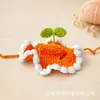 Sombrero para Mascotas Gato Perro Sombrero Tejido a Mano Accesorio de Disfraz Adorno para la Cabeza Divertido Sombrero de Lana Hecho a Mano Accesorios