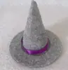 Mini Sombrero de Bruja Decoración de Halloween Sombrero Pequeño Sombrero de Bruja de Navidad Muñeca Sombrero de Mago para Mascota Sombrero para Botella de Vino