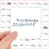70 nuevas pegatinas de frases cortas de sanación escritas a mano ins simples creativas decoración de texto cálido para iPad cuenta manual