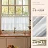 Cortina Transparente Nueva 2026 - Transmite la Luz pero es Opaca, Cortina Corta Delgada para Ventanas de Bahía, Ventanas de Cocina, Cortinas de Puerta y Pantallas de Privacidad - En Stock