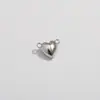 Ventas Directas de Fábrica Joyería Cierre Magnético en Forma de Corazón Accesorios DIY Collar con Colgante en Forma de Corazón Pulsera Cierres para Pulseras Cierre Magnético en Forma de Corazón