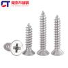Tornillos de Acero Inoxidable 316, Tornillos Autoperforantes, Cabeza Avellanada con Ranura Cruzada Autoperforantes Cabeza Plana Autoperforantes Tornillos para Madera