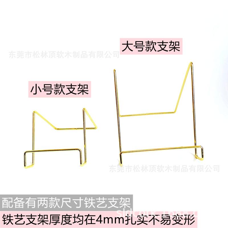 无框北欧台式桌面软木便签留言板