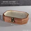 Caixa de Armazenamento de Madeira com Tampa Flip-Top Original Cor Madeira Grão de Madeira Caixa de Madeira para Joias Organizador de Mesa Armazenamento Caixa Decorativa de Madeira Suprimentos para Móveis