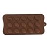 Molde de silicone para ovos de Páscoa com 15 peças, faça você mesmo, molde para pudim de chocolate, gelatina e sabonete artesanal