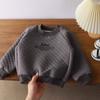 Sudadera Cálida Acolchada para Niños, Nueva Prenda Gruesa de Algodón para Otoño e Invierno, Ropa Versátil y a la Moda, Ropa Cálida para Niños