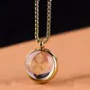 Acero de Titanio Mantra de Seis Caracteres Vajra Pestle Caja Gawa Colgante Se Puede Abrir para Guardar el Colgante del Mantra Collar Colgante para Hombres y Mujeres
