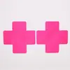 Patch de Silicone para Seios Transversal 16 Cores Seda e Cetim Anti-Amassado Descartável Patch Sexy para Seios Patch Cruzado para Seios Atacado