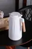 Garrafa Térmica Nova Única 1L Plástico Branco - Lyor