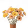 Fabricante Vende Girassóis Artificiais, Flores Gerberas, Margaridas Africanas, Flores Artificiais, Plantas Artificiais para Decoração de Casa, Estilo Ins