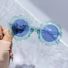 Óculos de Sol Infantis Estilo Novo 2026, Armação Semitransparente Fofa em Formato de Flor Óculos Infantis, Óculos de Sol para Bebê Anti-UV