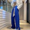 Pantalones deportivos sueltos, pantalones de moda, tendencia de marca, jóvenes, populares, Harajuku, primavera y otoño, pantalones casuales para hombres, nuevos