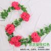 Flor Artificial Crisantemo Cementerio Lápida Limpieza de Tumbas Sacrificio Decoración de Tumba Flor Qingming Flor Falsa Ratán Flor de Plástico Memorial