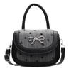 Bolso Estilo Coreano para Niña con Lazo Bolso Baguette para Debajo del Brazo 2026 Modelo Nuevo Bolso de Hombro Cruzado de Moda Casual de Alta Calidad para Mujer