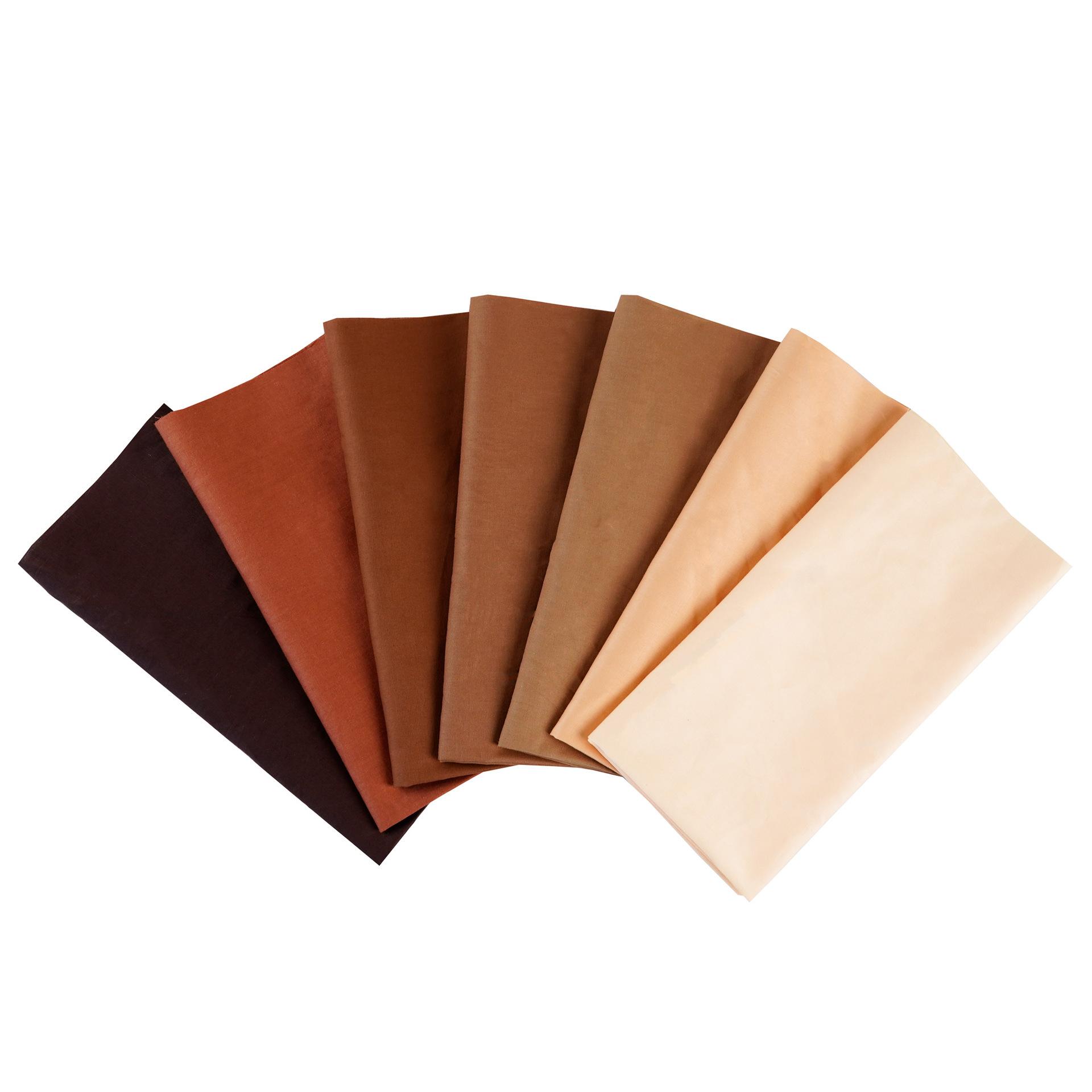 咖啡色斜纹棉布