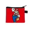 Nuevo Monedero de Mario, Porta Tarjetas y Llaves Mini de Alta Gama para Niños, Bolso Pequeño con Cremallera de Estilo Corto para Estudiantes de Gran Capacidad