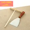 Herramientas para panqueques, rastrillo de bambú, plancha, panqueque de empuje, libélula de bambú, raspador para panqueques, cepillo para panqueques, cepillo para frutas, venta de pastel de huevo
